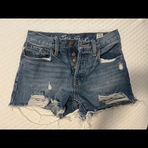 Free People Jean Shorts